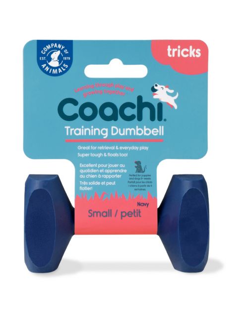 Coachi Training Dumbbell - Hondenopvoeding - Navy S