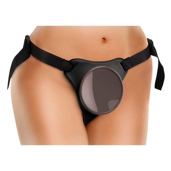 King Cock Elite Comfy Body Dock Strap-on Dildo Preto