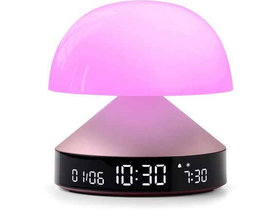 Lexon Lichtwecker Mina Sunrise Rosa Digitalwecker