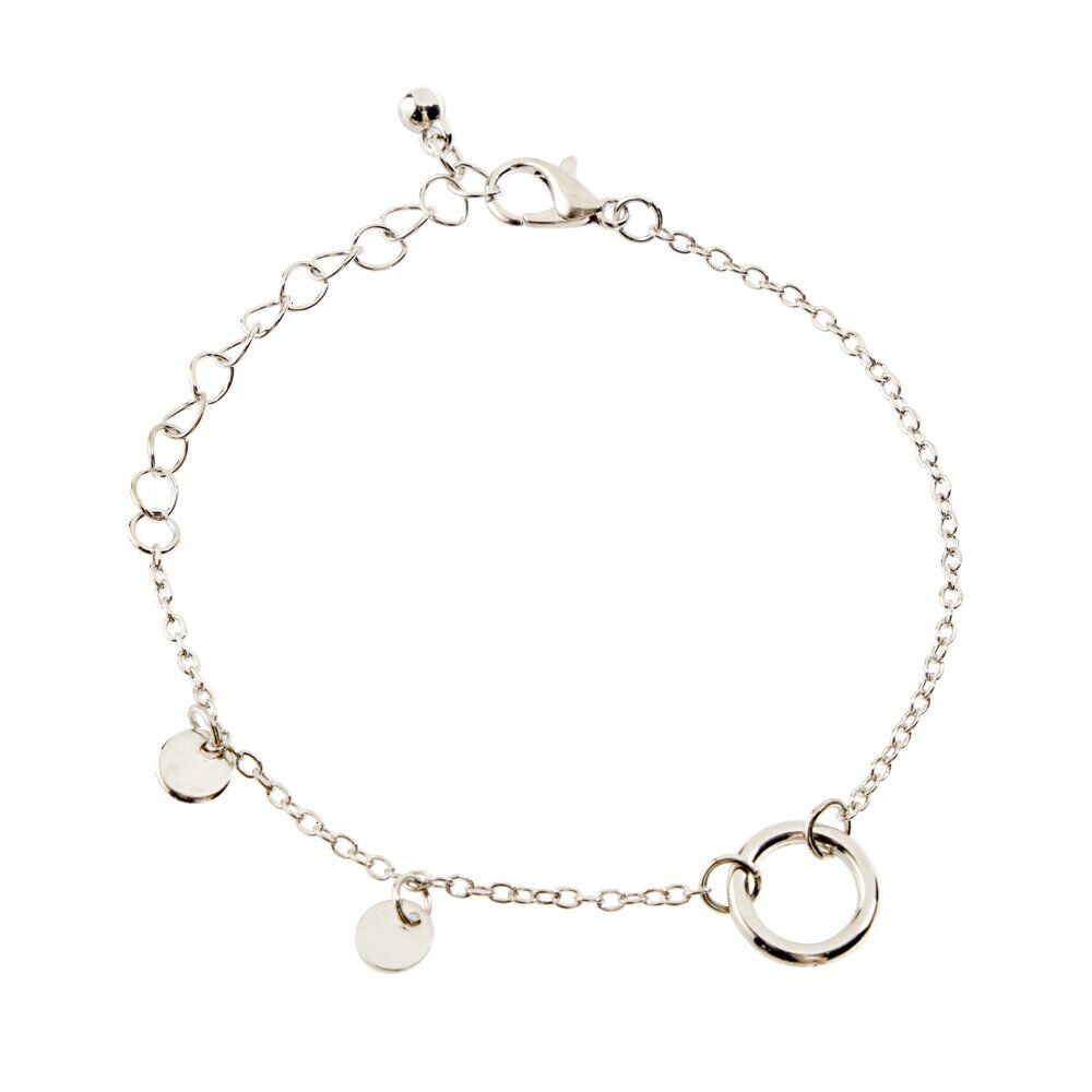 Ensemble montre et bracelet femme argenté
