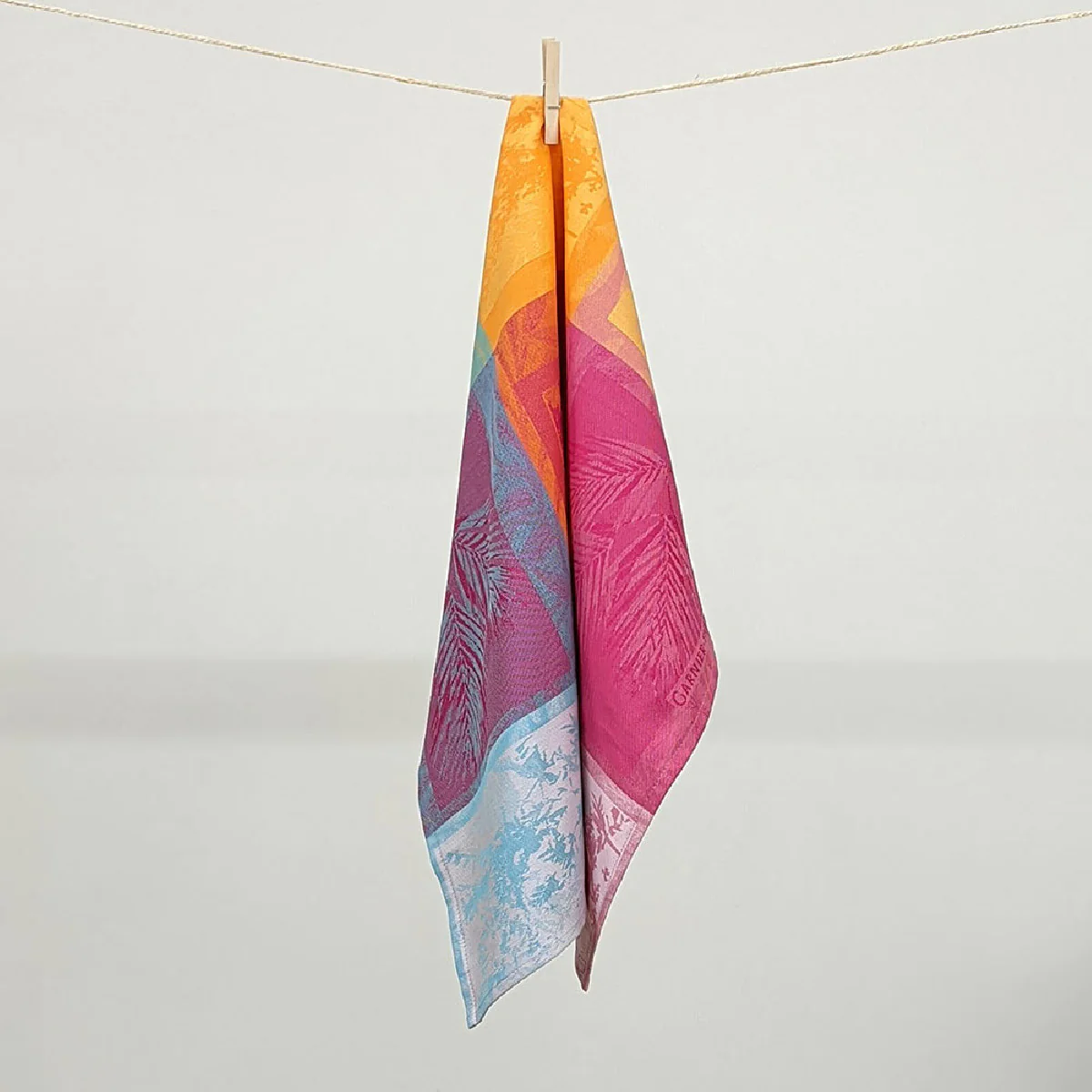Torchon pur coton multicolore 56x77 Garnier Thiebaut