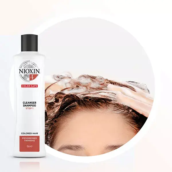 Nioxin 3-part System Kit 4 Cheveux Cheveux Très Fins et Colorés