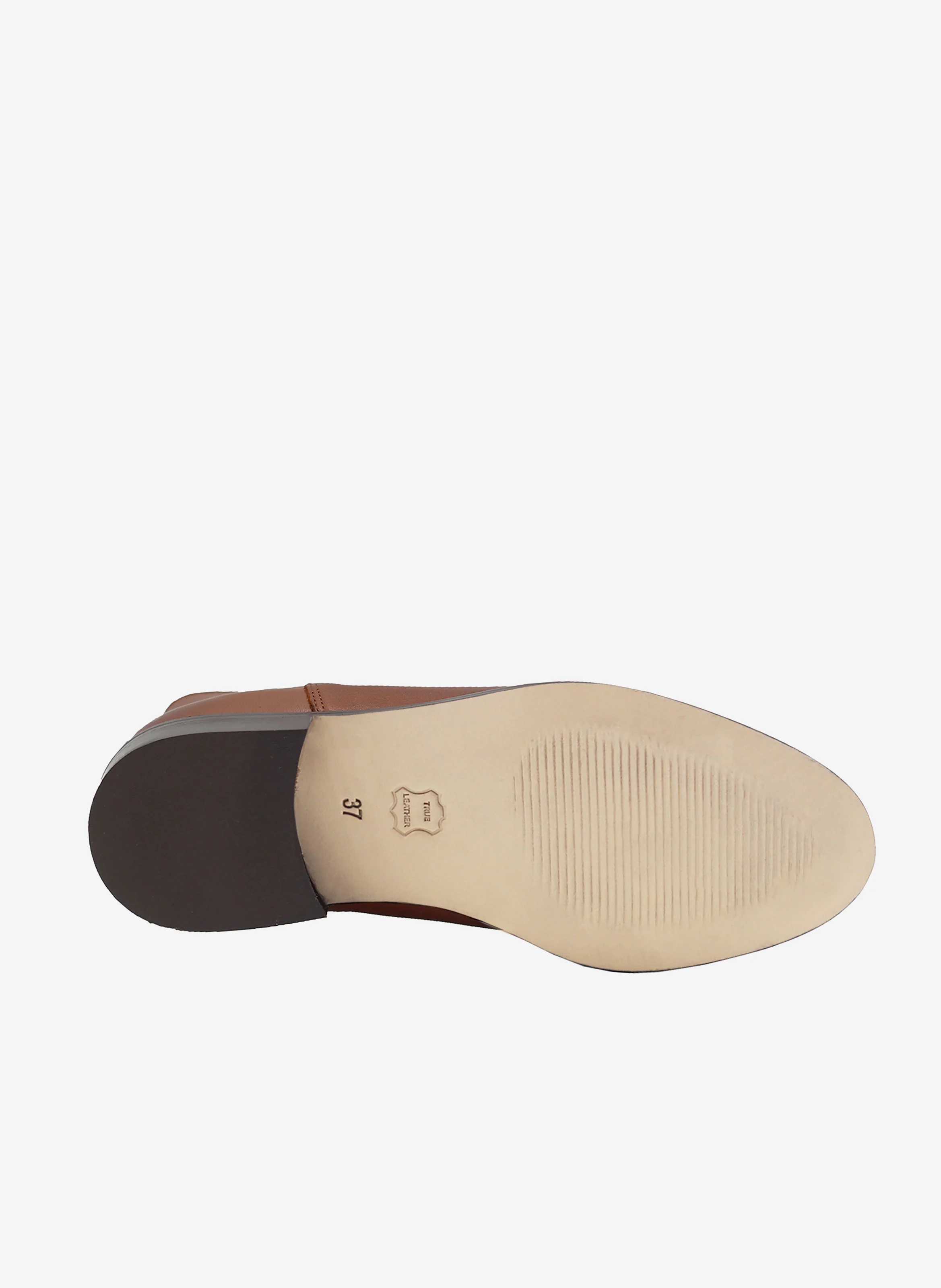 Bottines chelsea cuir lisse | Marron