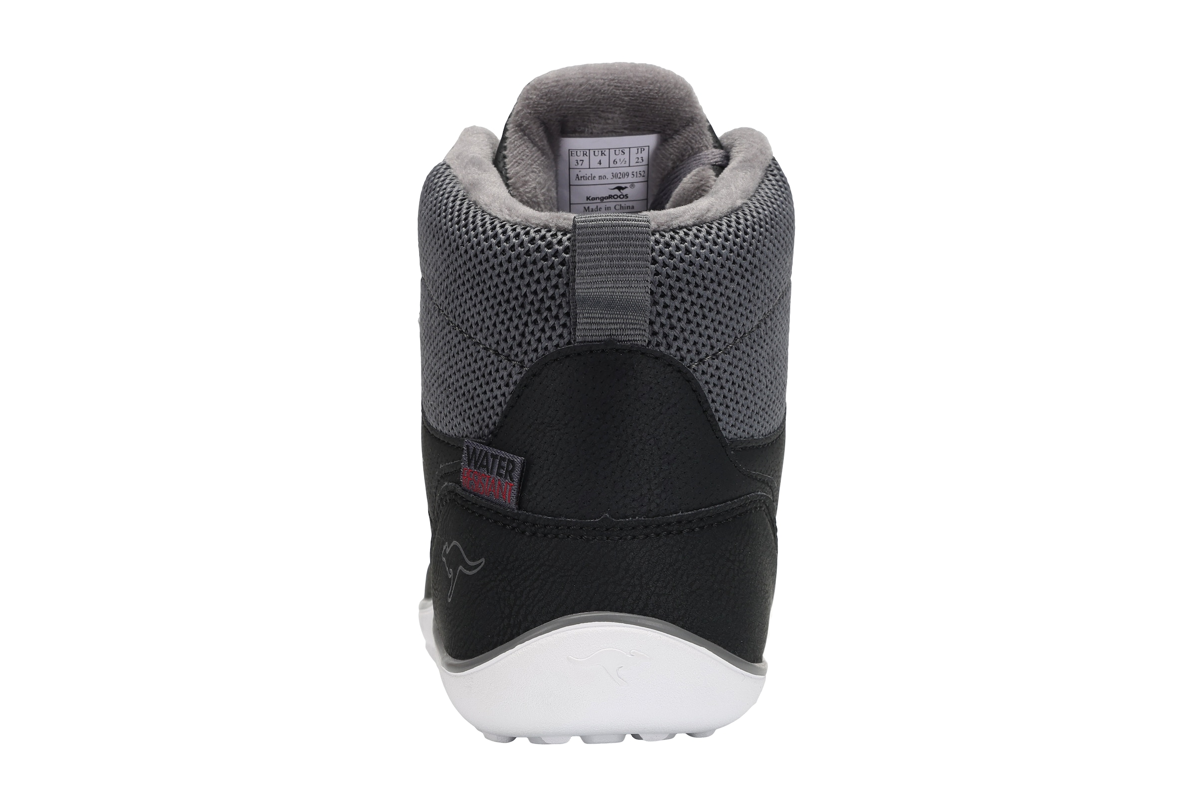 KangaROOS Sneaker »K-BF SLEET MID«  Barfussschuh, wasserdicht, wärmendes Innenfutter