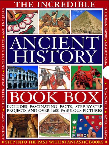 The Incredible Ancient History Book Box: Step into the Past with 8 Fantastic Books, Includes Fascinating Facts, Step-by-step Projects and Over 1600 Fabulous Pictures (Paperback)