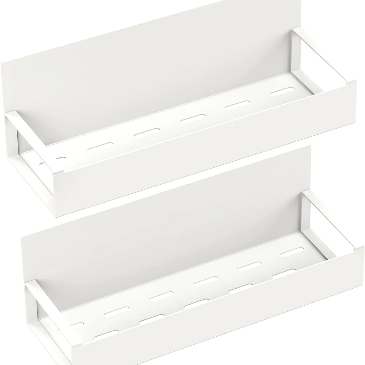 Lot de 2 étagères magnétiques à épices blanc Vendos85
