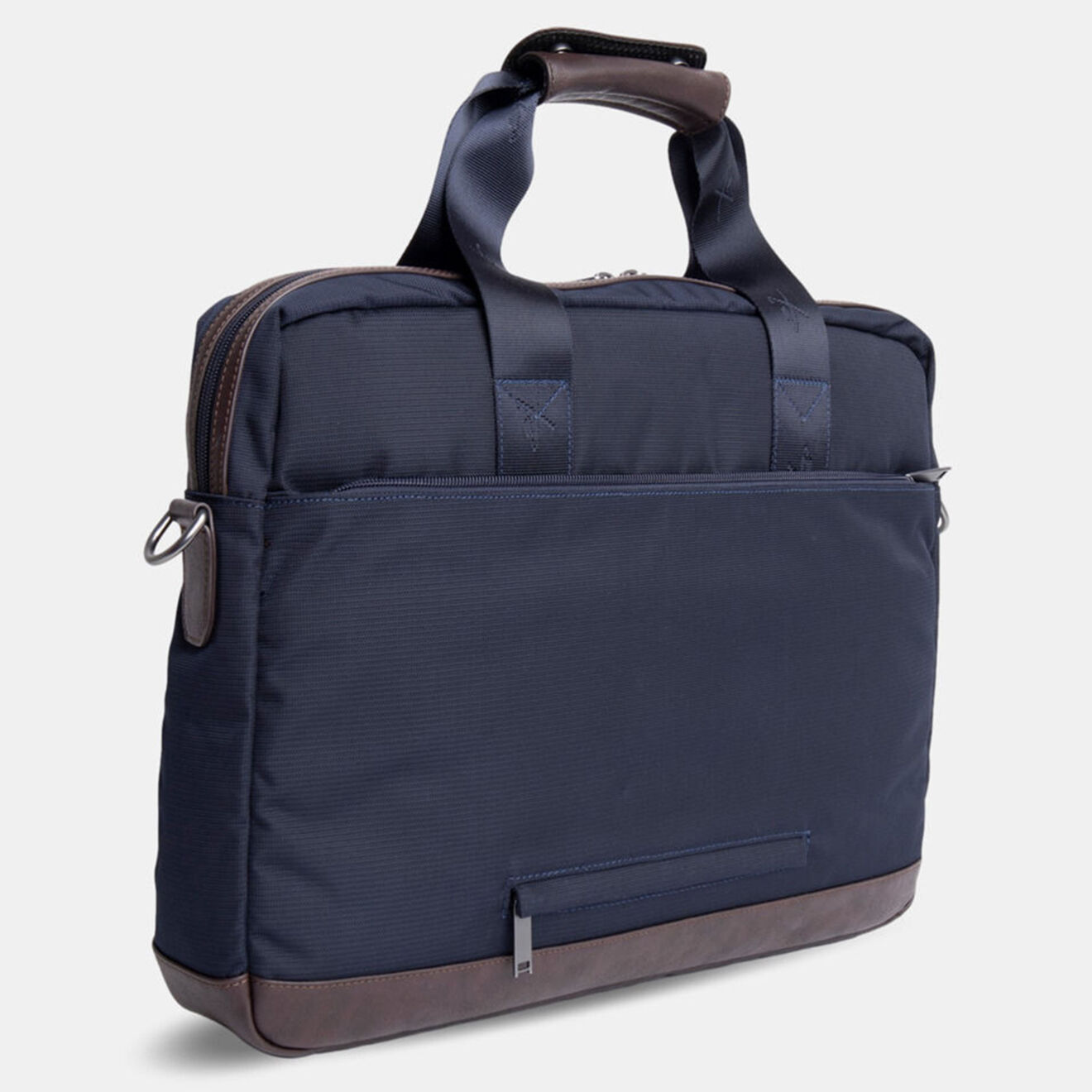 Hackett London Sac cartable bleu - 33x42x7.5 cm