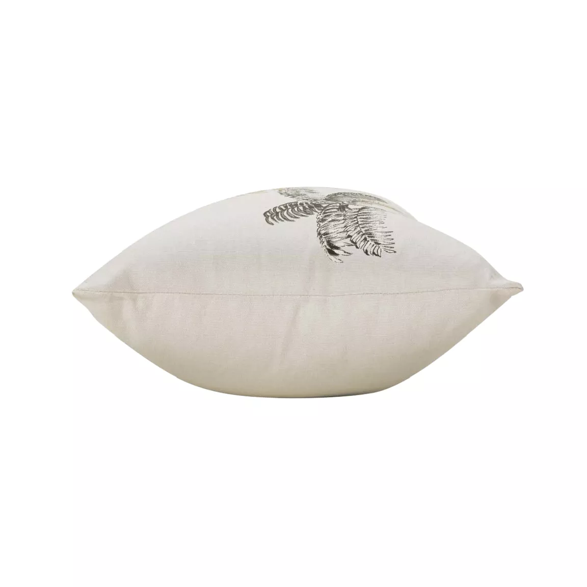 Coussin rectangulaire coton (30 x 50 cm) Idalia Ecru
