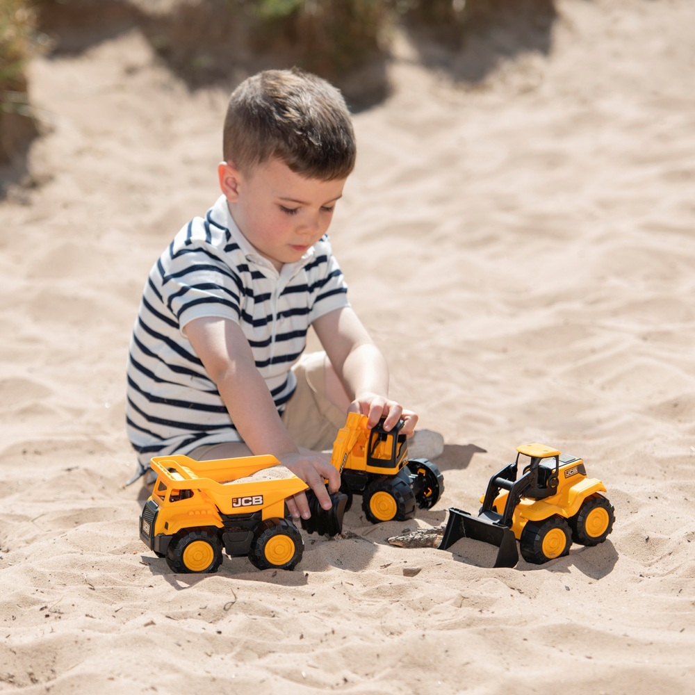 Teamsterz JCB Tough Trucks 3er-Pack