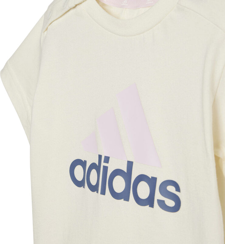 adidas Essentials Organic Bomuld Sæt Short   T-shirt Gul