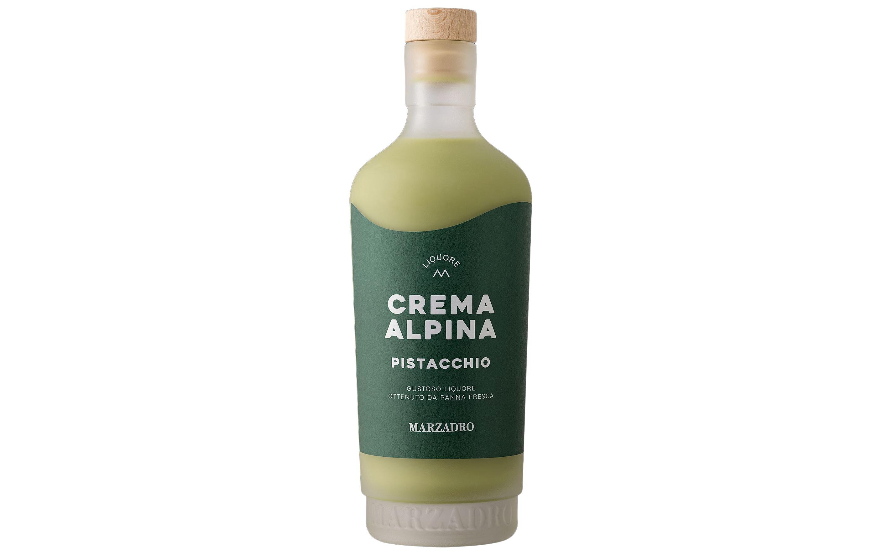 Crema Alpina Pistazie 0.70 lFeiner Creme-Likör mit Rahm und Pistazien