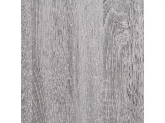 Banc de rangement sonoma gris 42x42x45 cm bois d'ingénierie