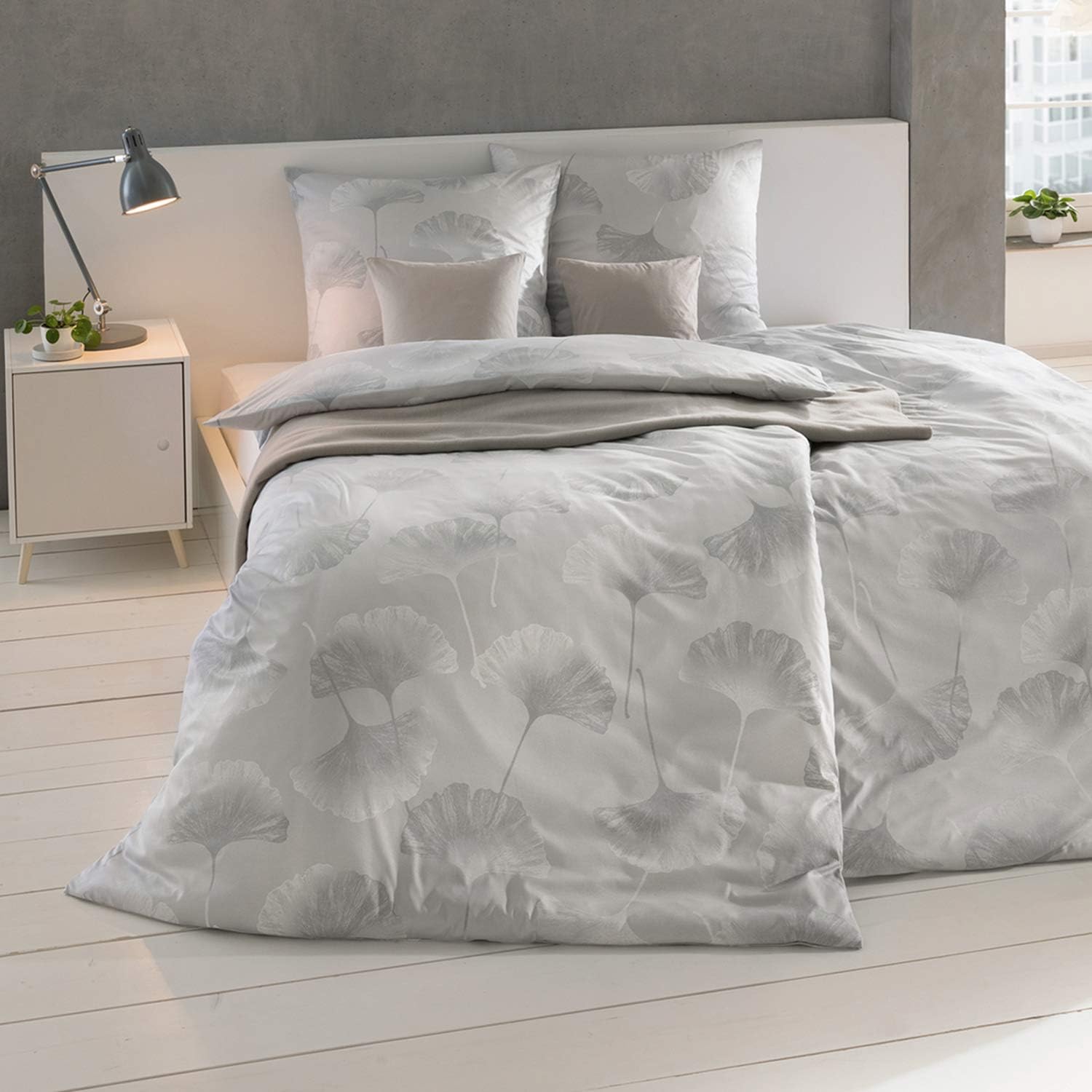 ESTELLA Mako Interlock Jersey Bettwäsche Isabella Platin
