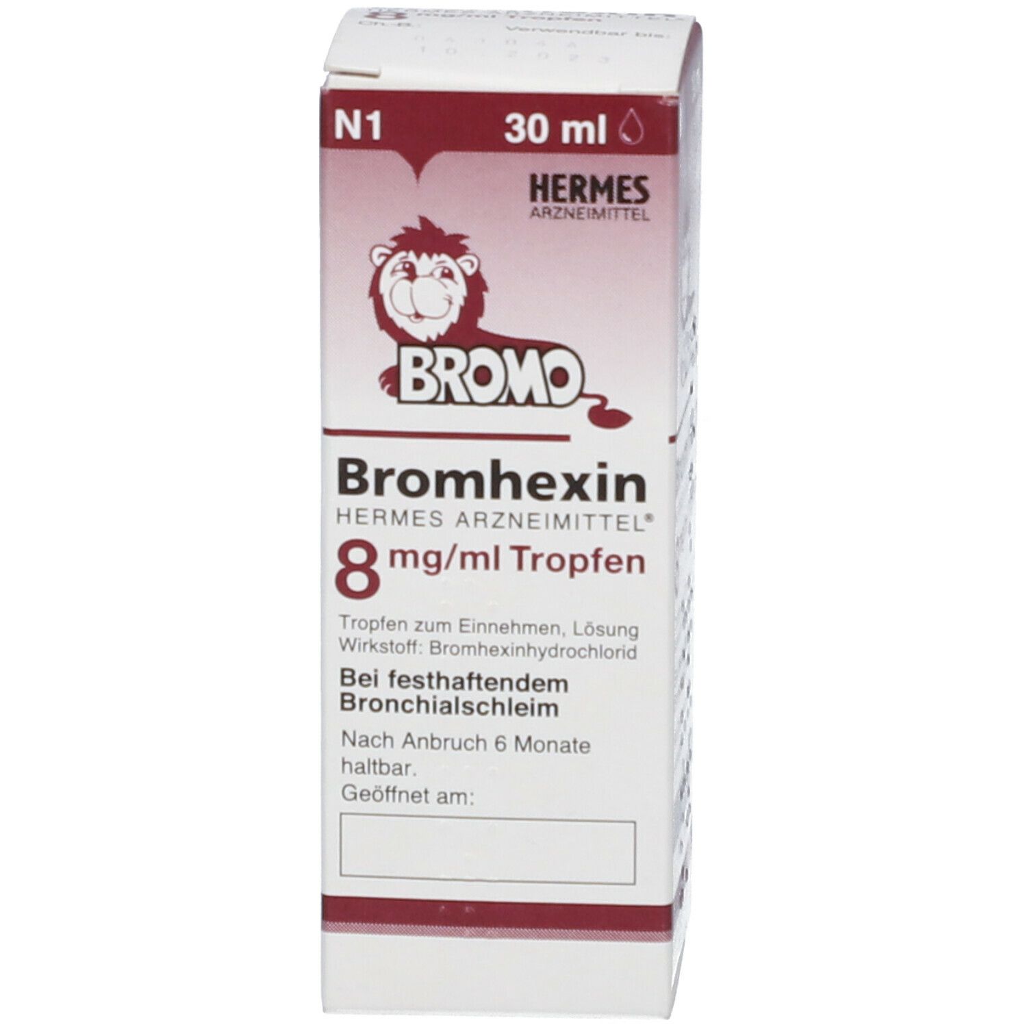 Bromhexin HERMES ARZNEIMITTEL® 8 mg/ml