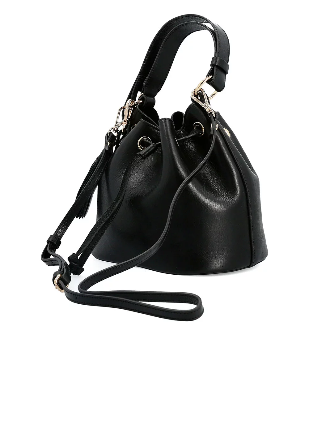 PETIT SEAU SISKIYOU CUIR NOIR