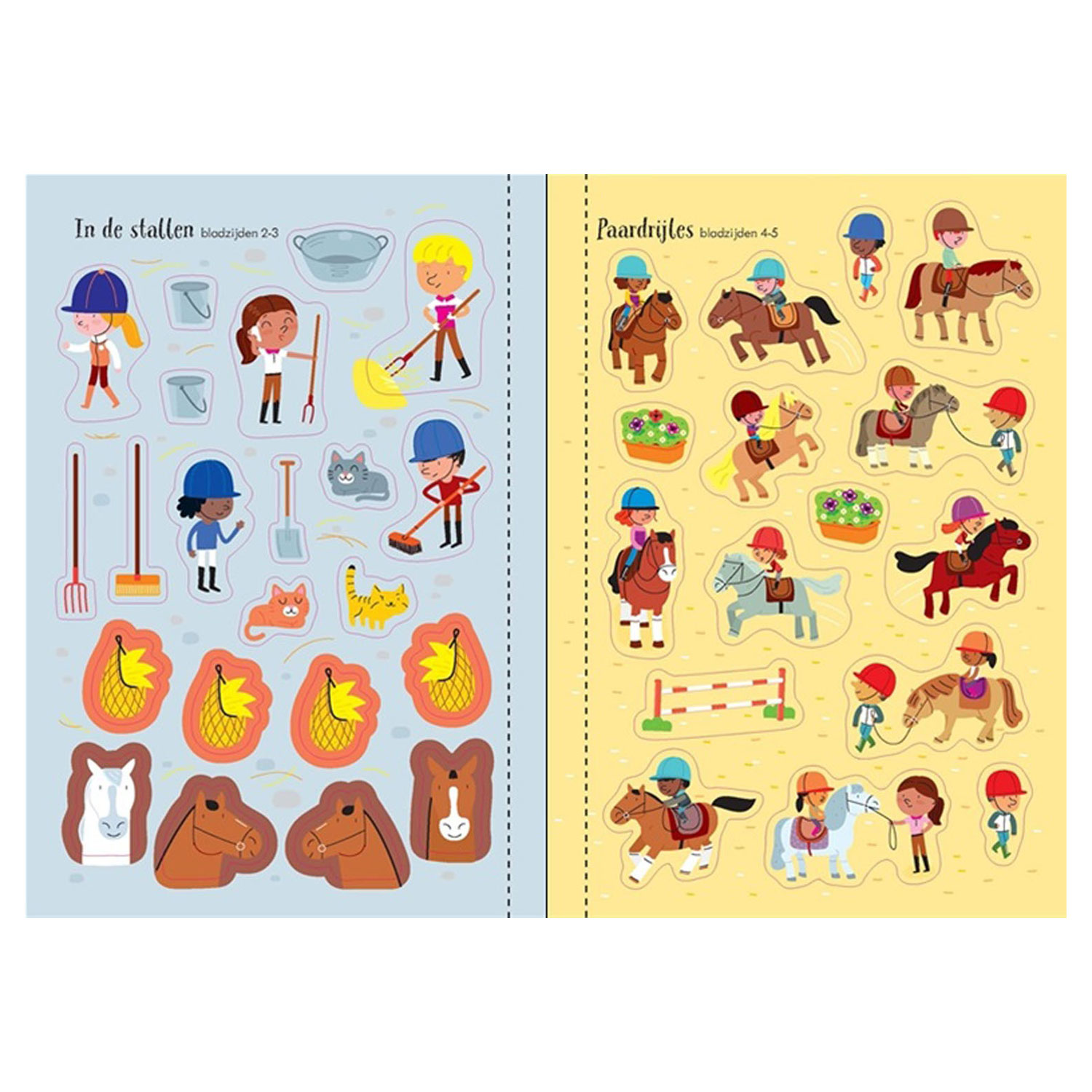Eerste Stickerboekje Paarden & Pony's