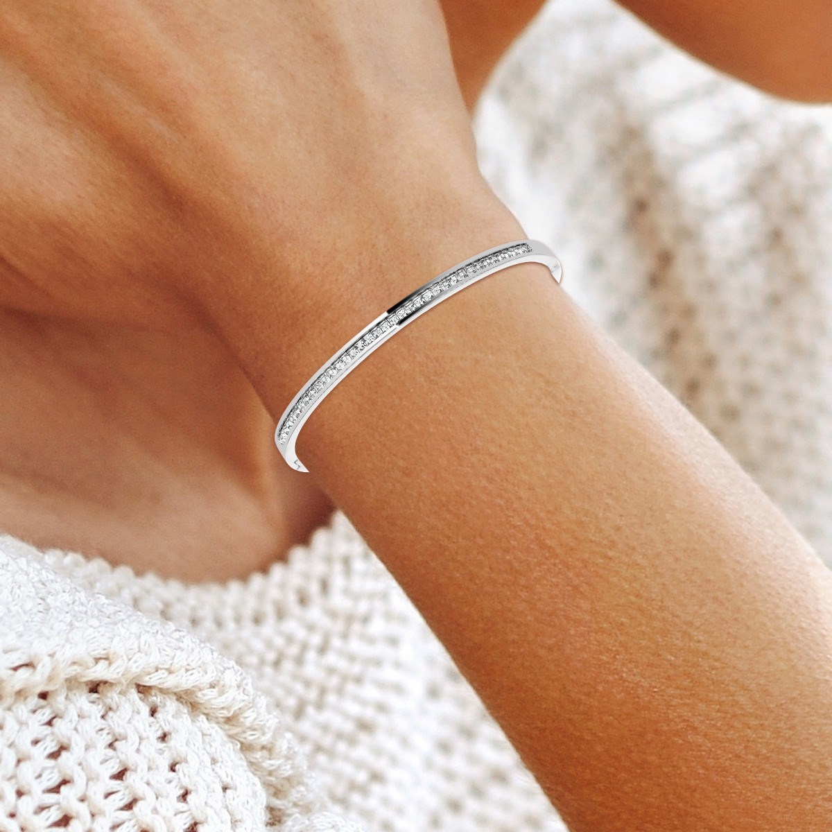 Bracelet SC Crystal orné de Cristaux scintillants