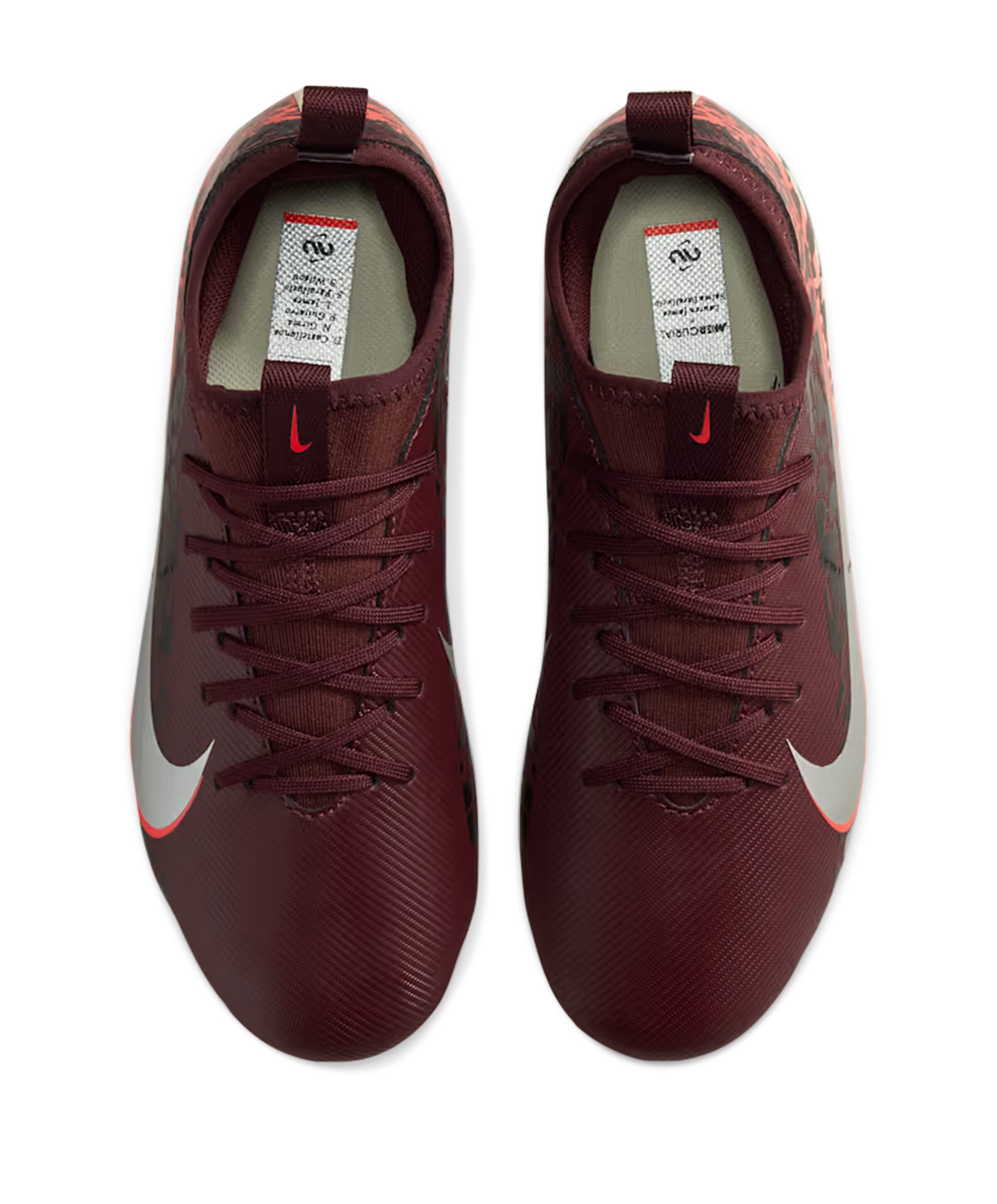 Nike Jr Zm Vapor 16 Acad Fg/mg Nu3 jongens voetbalschoenen bordeaux
