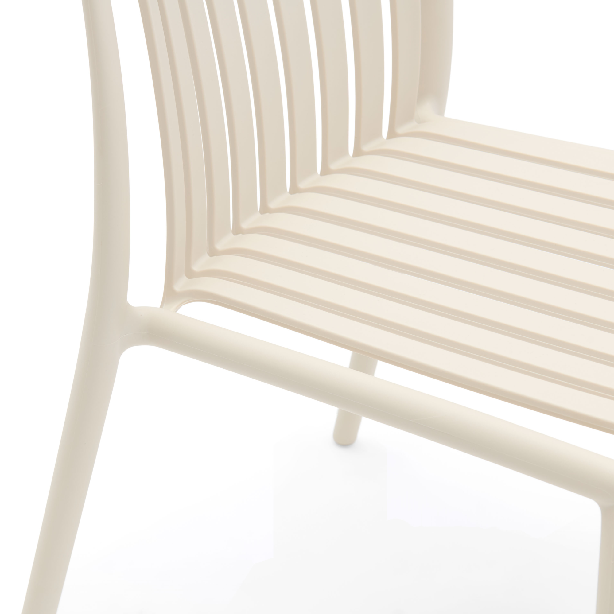 Tuinstoel Daphne beige - set van 4