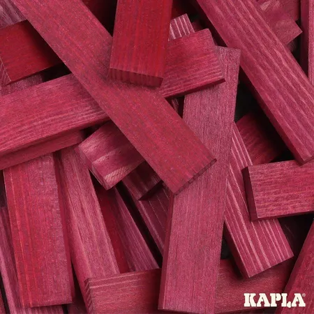 KAPLA® Holzplättchen 40-teilig in Box Violett