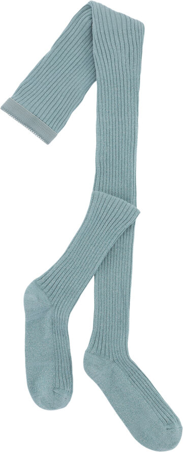 Molo Glitter Rib Tights Turkis