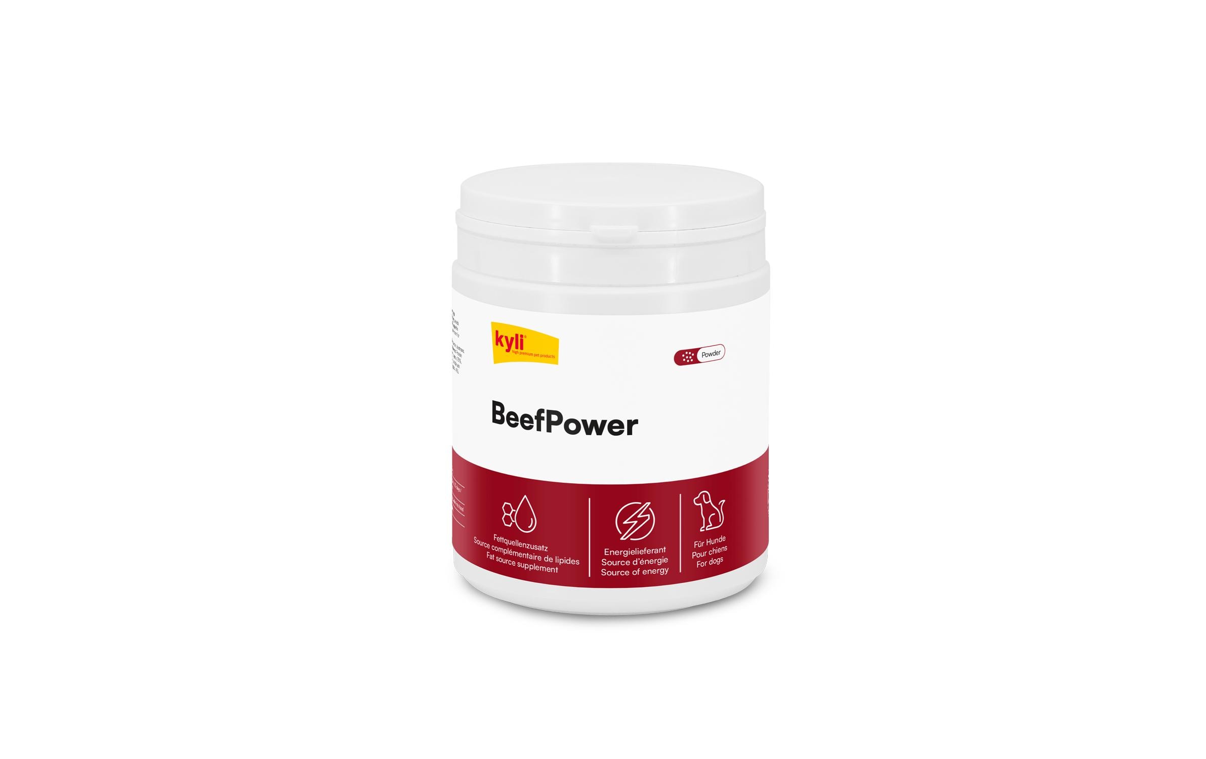 Hunde-Nahrungsergänzung BeefPower, 250 gErgänzungsfuttermittel für Hunde