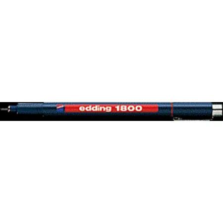 edding 1800 Faserzeichner Profipen, blau, 0.7mm