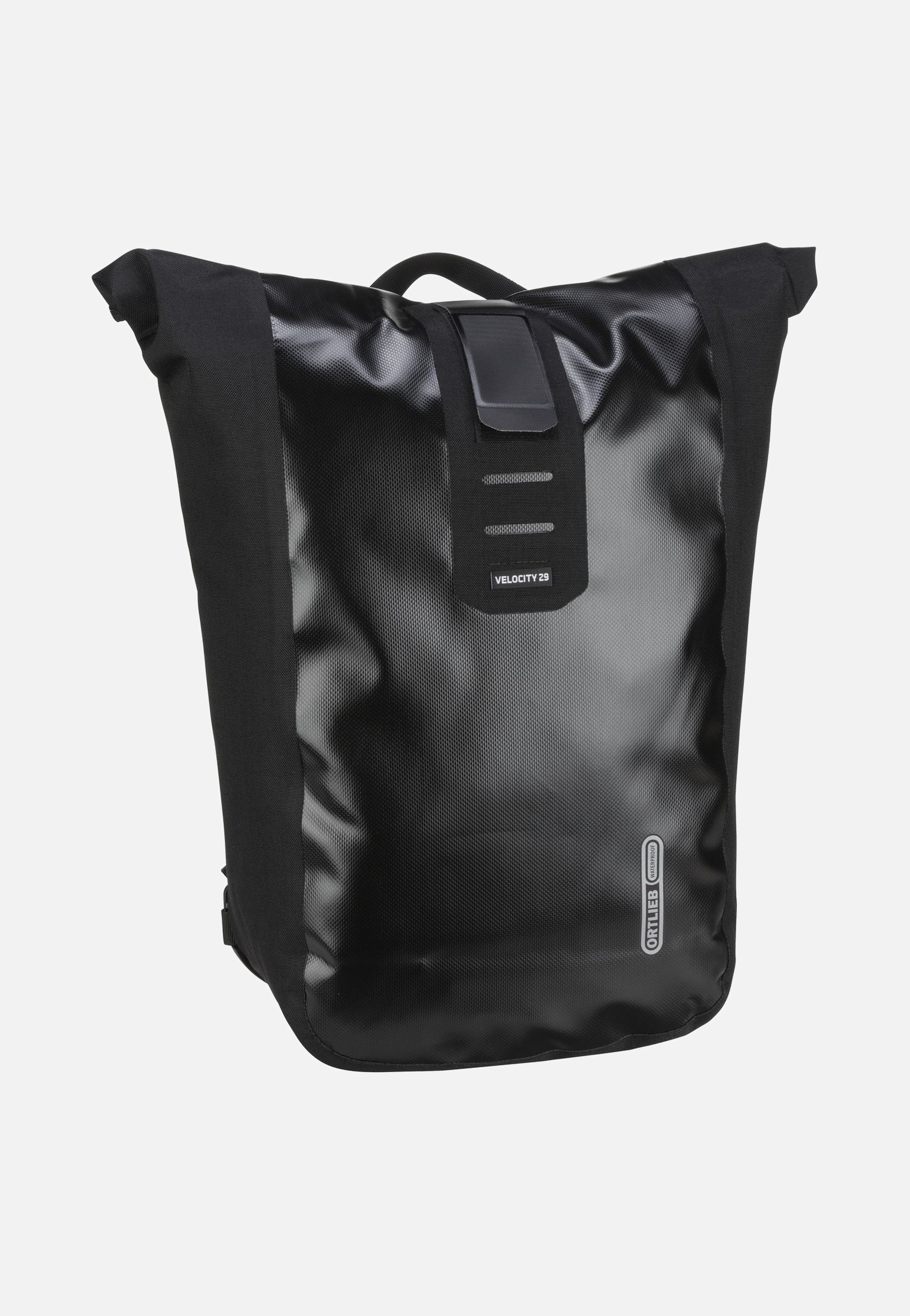 Velocity 29L Schwarz - Rolltop Rucksack