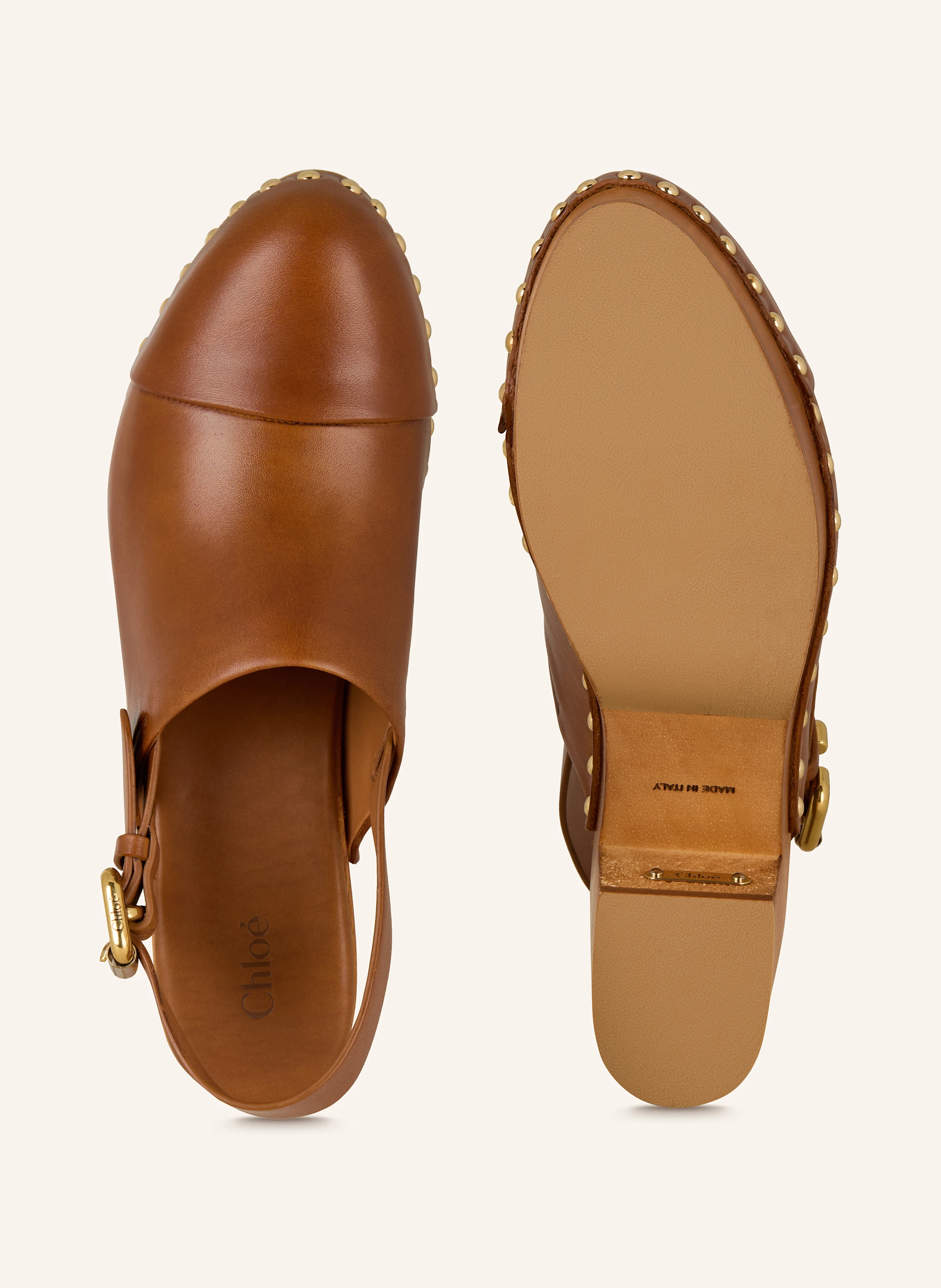 Chloé Clogs JEANNETTE mit Nieten