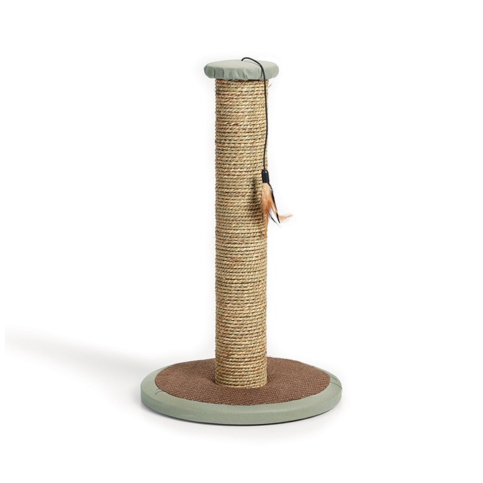 Poteau à griffer Rofra - Beige & gris