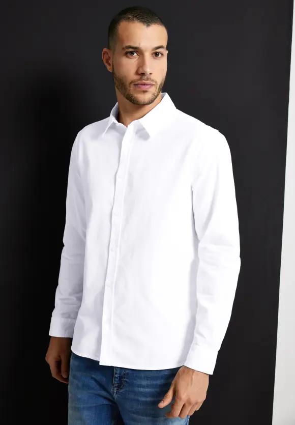 Oxford Hemd - White