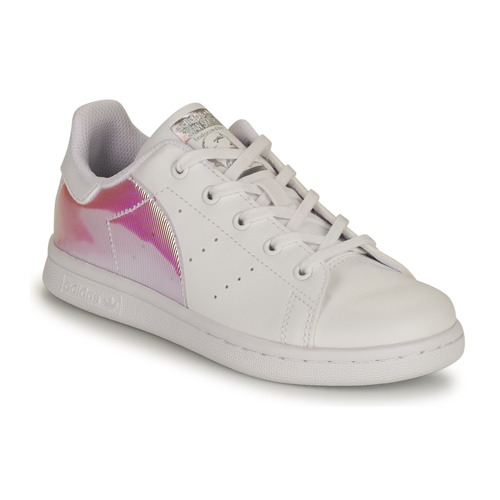adidas Originals - STAN SMITH C ECO-RESPONSABLE - Blanc / Rose Iridescent