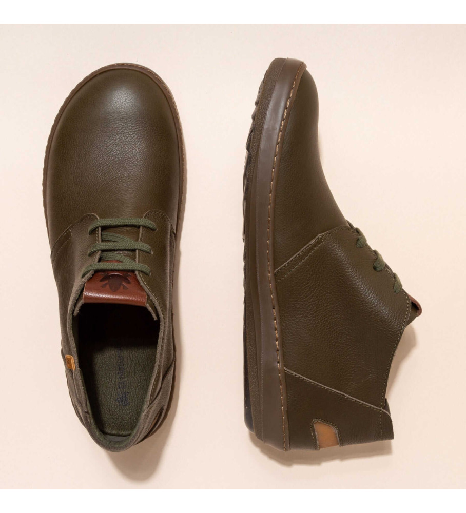 Sapatos de couro Naturalist NF98 Verde Clima