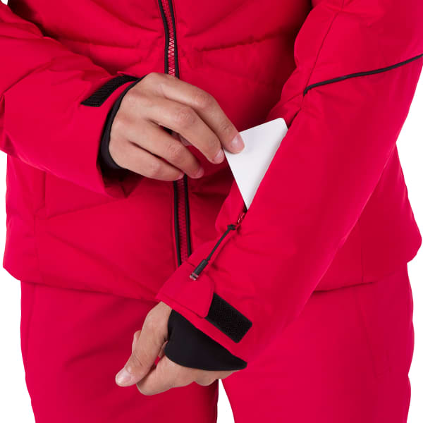 Veste de ski ROSSIGNOL W STACI PEARLY JKT RUBY RED
