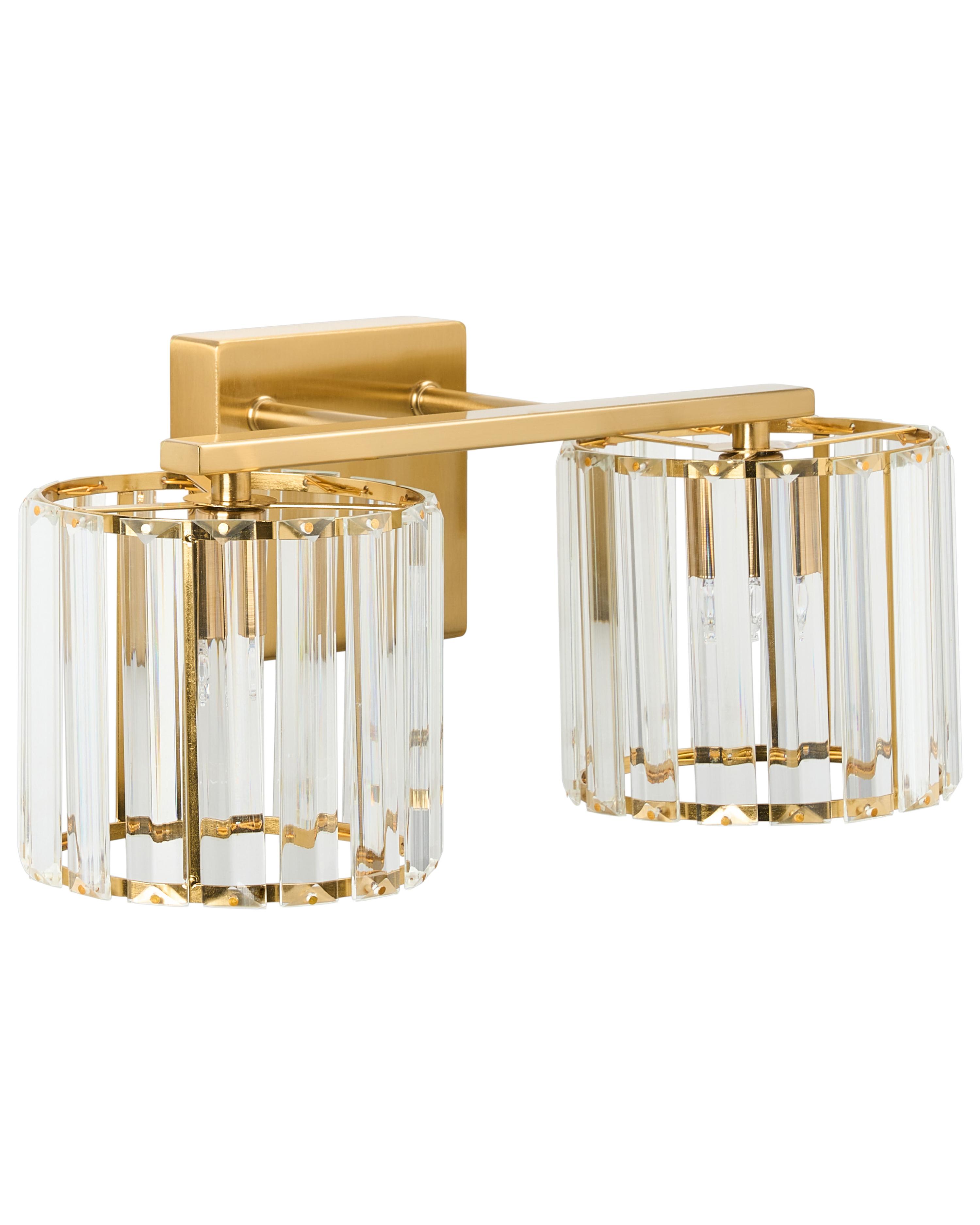 Wandlamp LOURIDO Metaal Goud