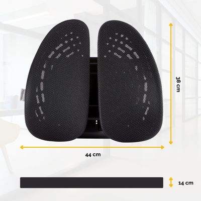 Fellowes - Support dorsal Angel - noir