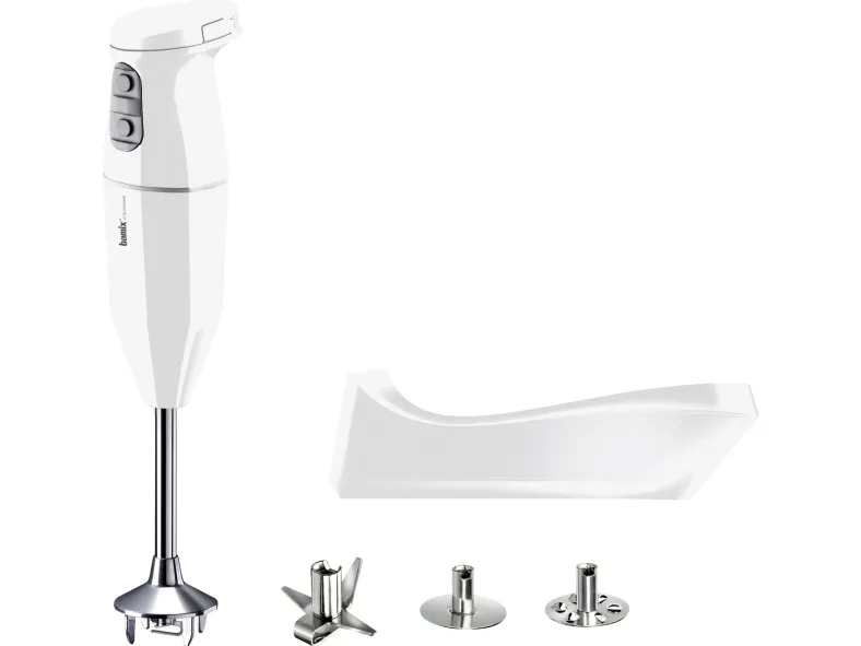 Bamix Cordless PLUS trådløs stavblender, hvid