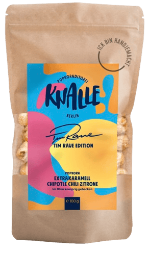 Knalle Popcorn x Tim Raue Karamell Chipotle Chili Zitrone