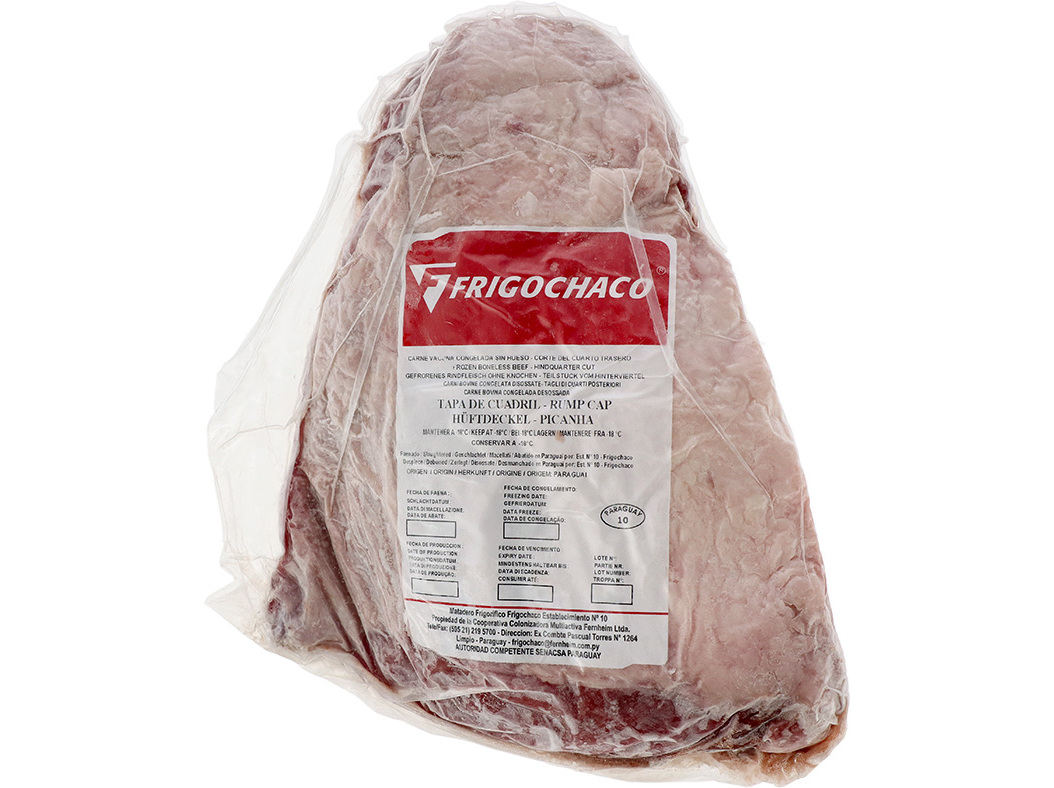PICANHA NOVILHO CONGELADA AMÉRICA DO SUL KG