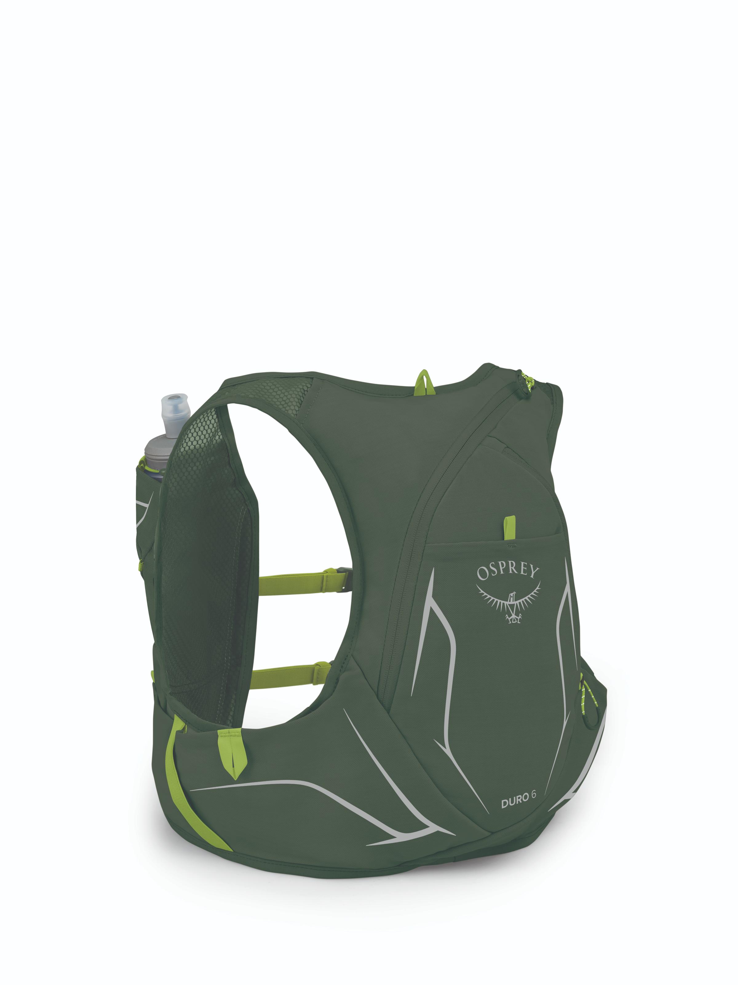 Osprey Duro 6 w/Flasks Seaweed Green/Limon