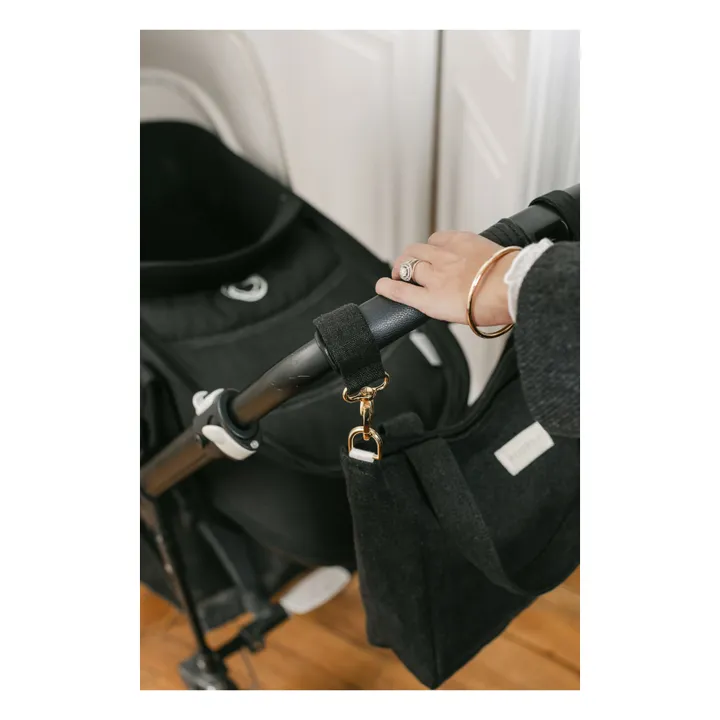 Adorna Attaches poussette pour cabas | Noir