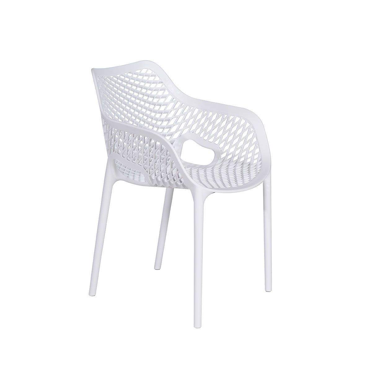 Garden Impressions Air XL set van 4 tuinstoelen - White