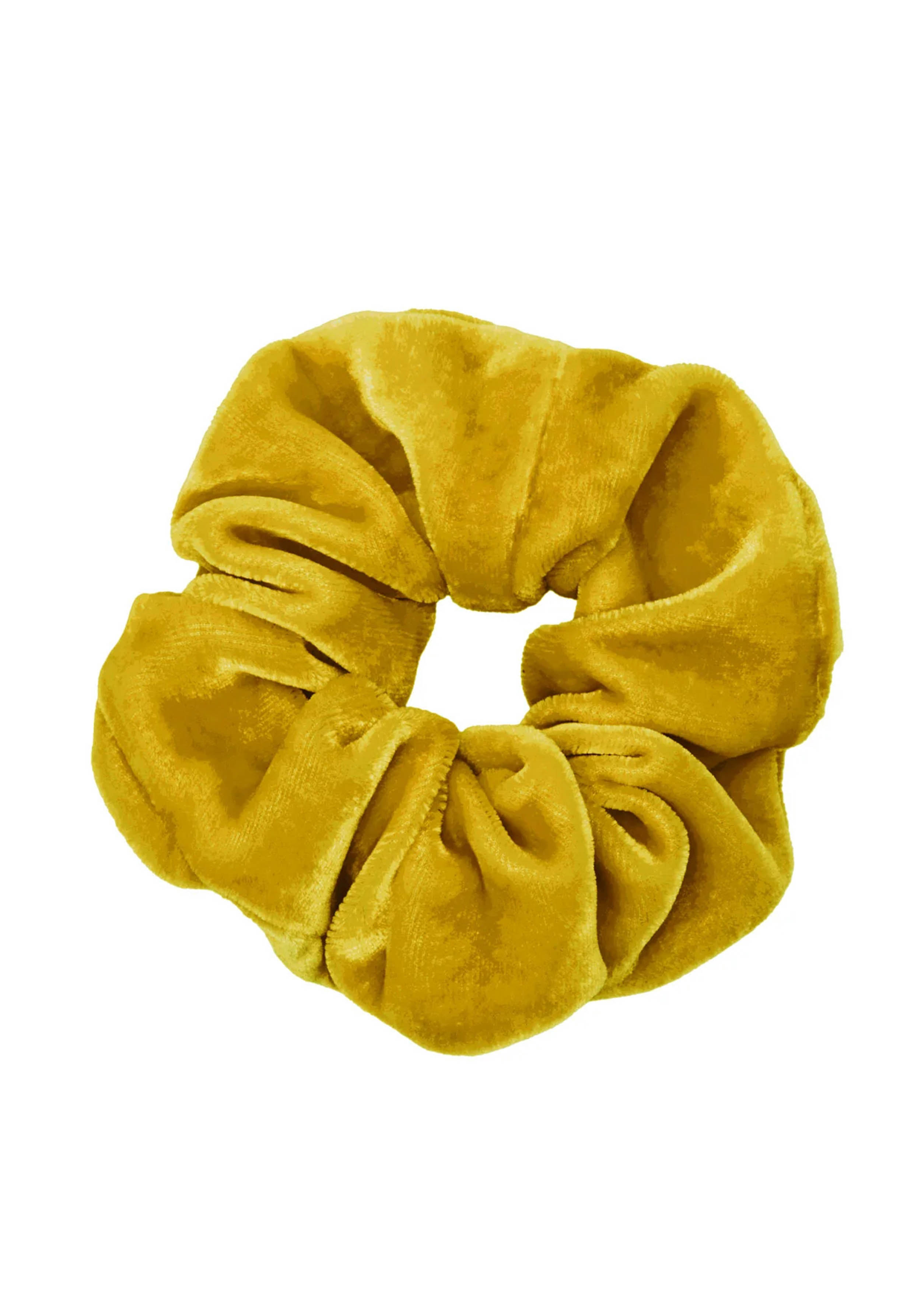 YOOMEE Scrunchie Medina Velvet Silk Yellow
