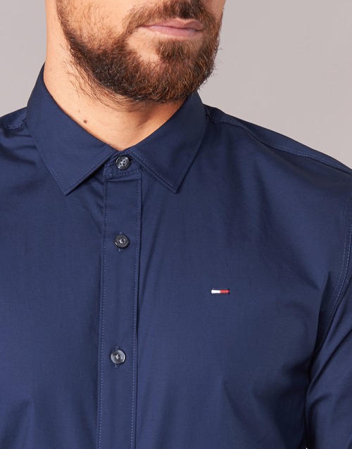 Tommy Jeans - TJM ORIGINAL STRETCH SHIRT Marino