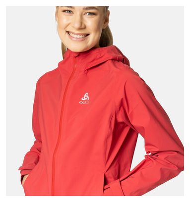 Veste Imperméable Odlo Aegis 2.5L Femme Rouge