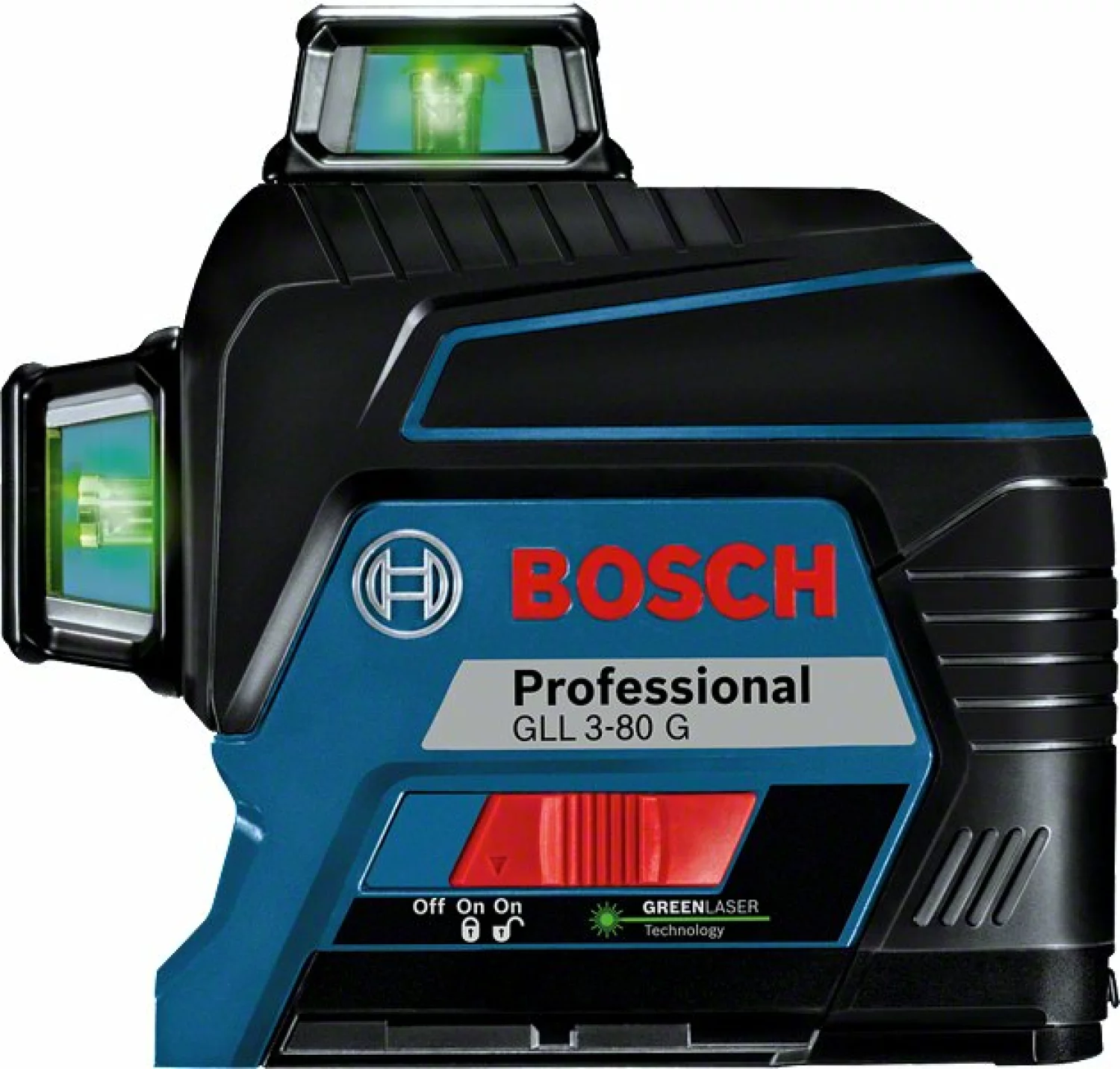 Bosch GLL 3-80 G Kruislijnlaser in opbergetui in koffer - 30 - 120 m