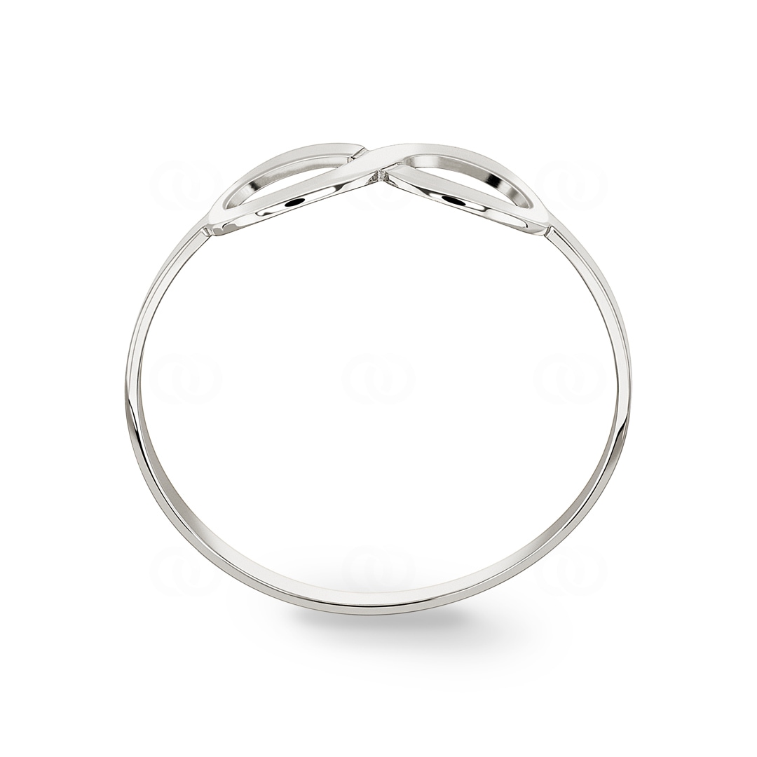 Ring 750/18 K Weissgold Infinity