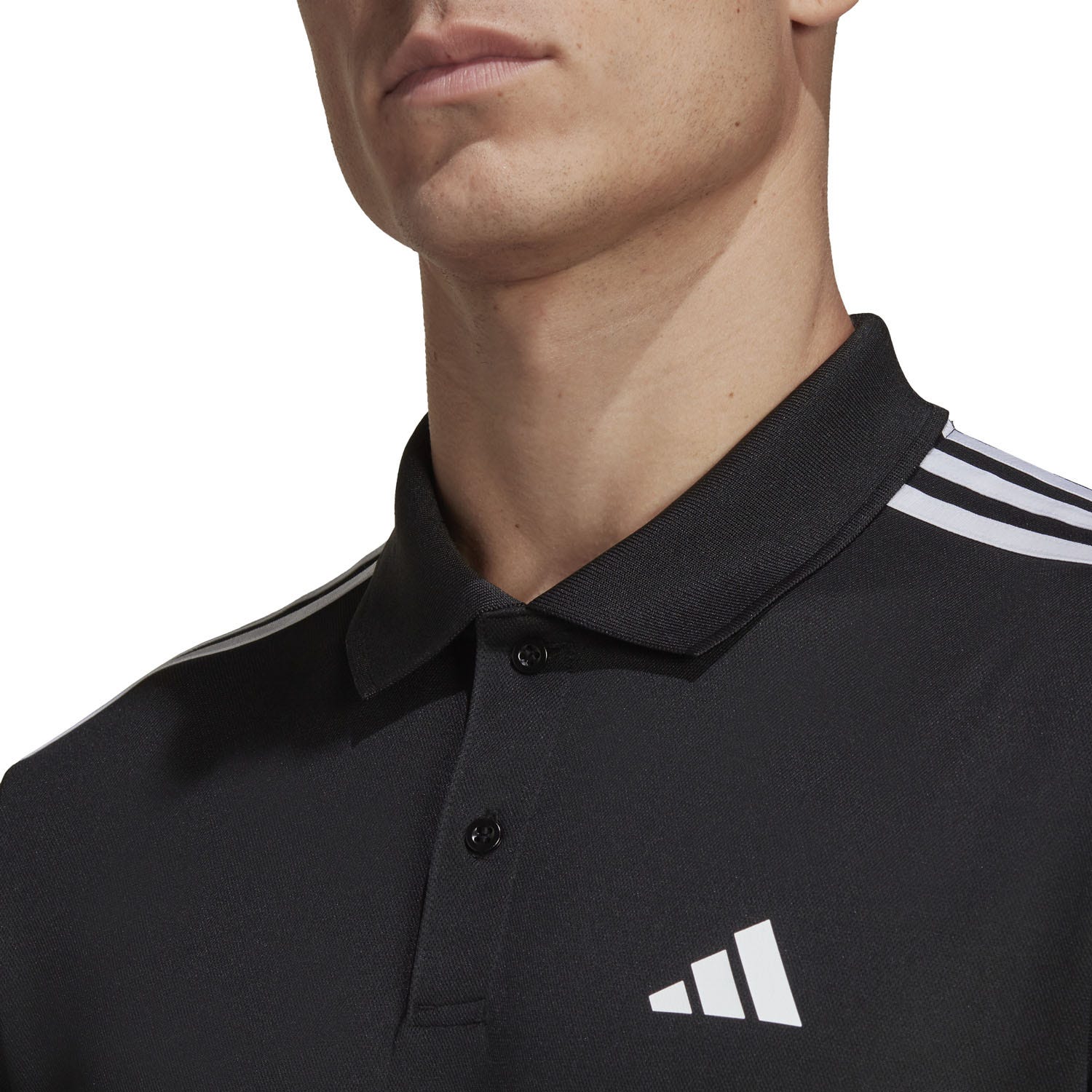 adidas  TRAIN ESSENTIALS PIQUE 3-STRIPES TRAINING POLO SHIRT