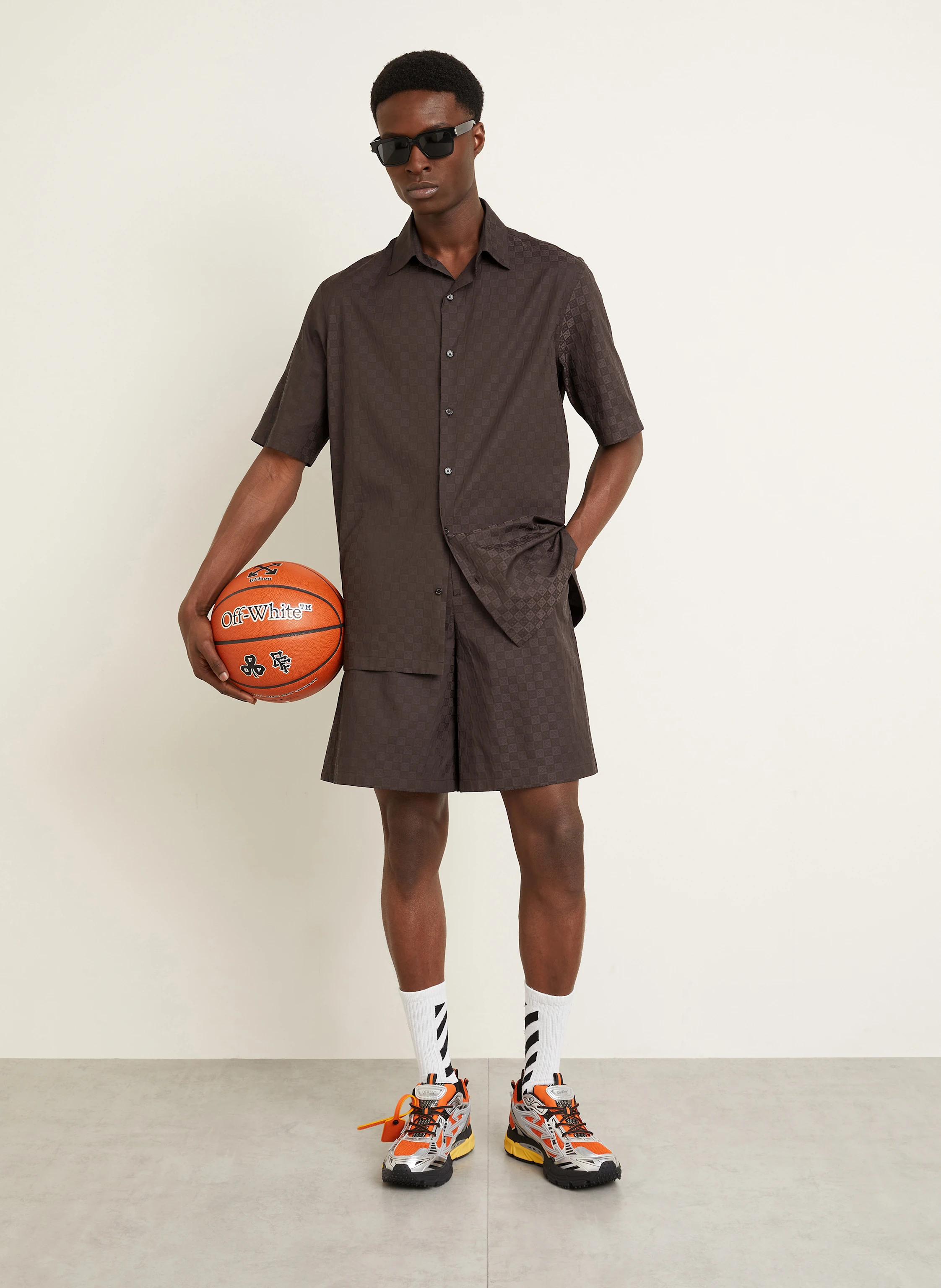 Off-White Resorthemd Comfort Fit