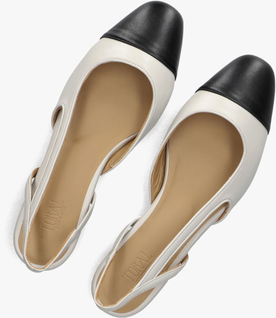 witte toral slingbacks luisa